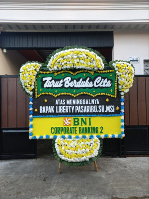 Papan Bunga Duka di Sukaresik