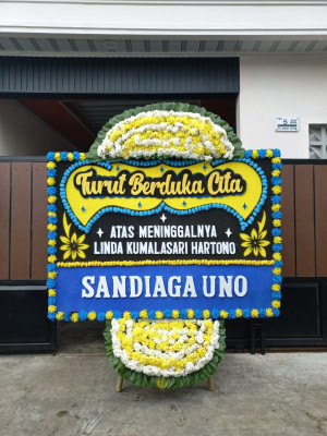 Papan Bunga Duka di Sukaresik