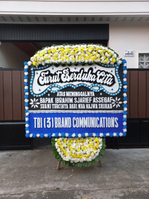 Papan Bunga Duka di Sukaresik